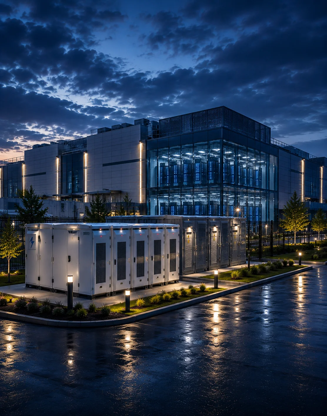 Commercial battery storage